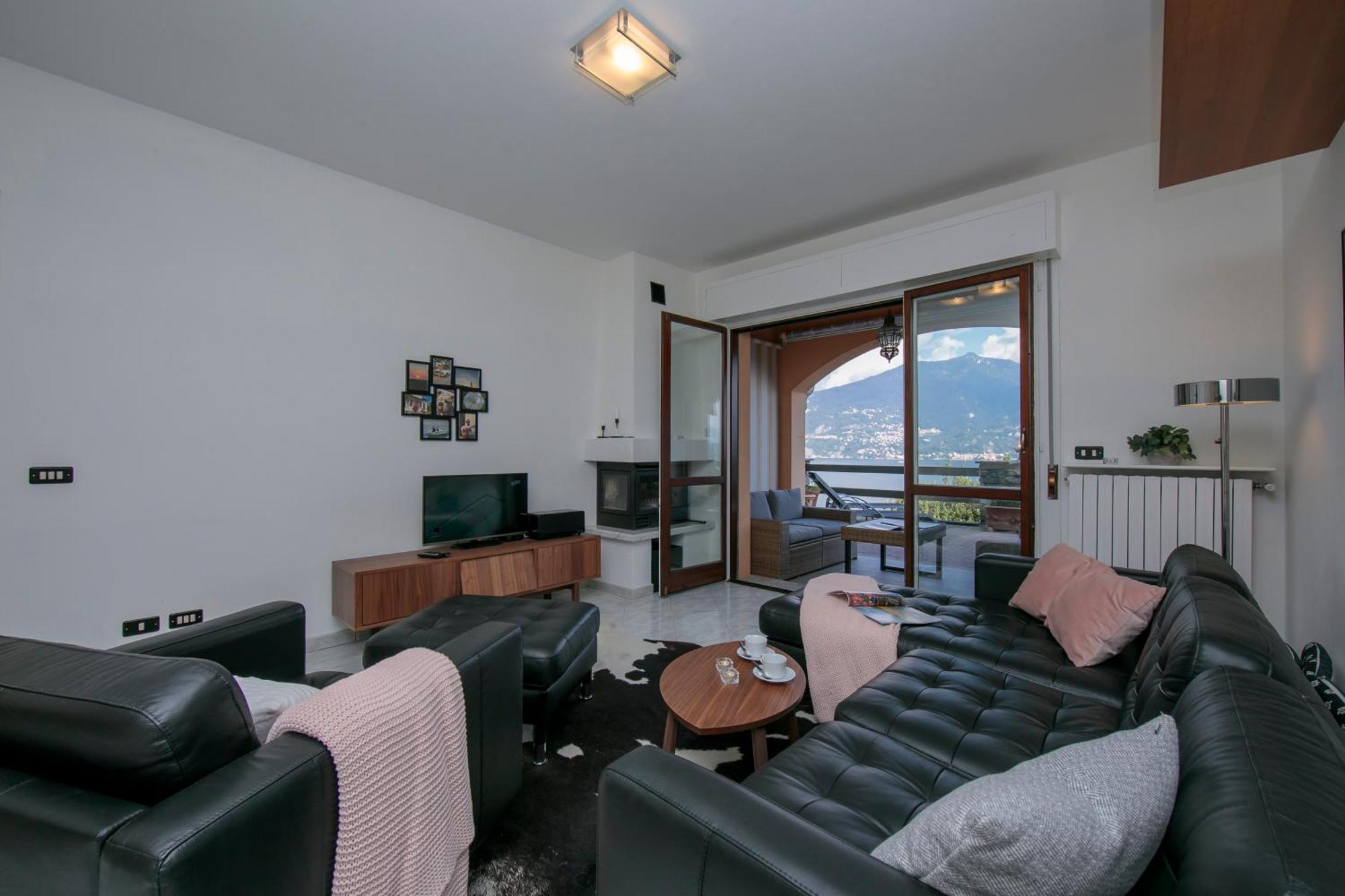 דירות מנאג'יו Sonenga Panoramic Terrace מראה חיצוני תמונה